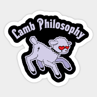 Lamb Philosophy Sticker